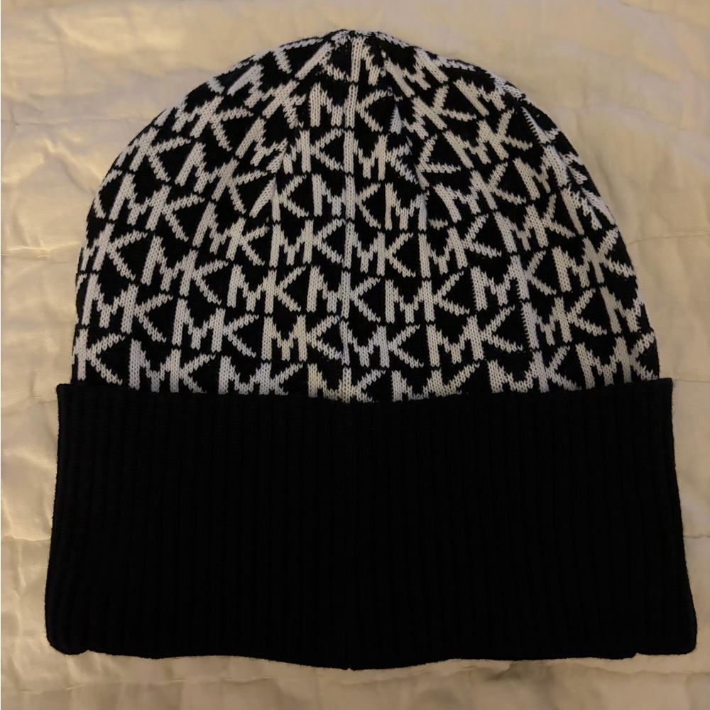Michael Kors Monochrome Knit Beanie